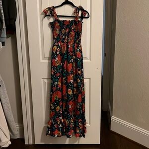 The Silky Luxe Smocked Maxi Dress by Summersalt